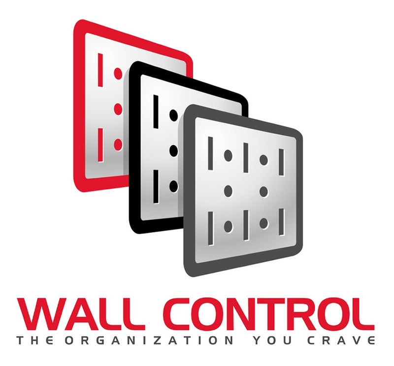 Wall Control Pegboard 9-Inch Reach Extended Slotted Hook Pair - Blue (10-ER-004 BU) - Image 3